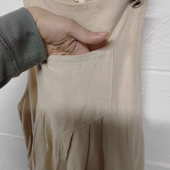 Beige Overalls - Picture 2 of 5